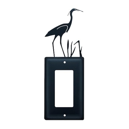 Village Wrought Iron EG-133 Heron GFI Cover